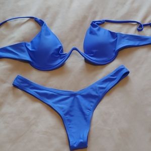 Zaful top and bottom thong bikini